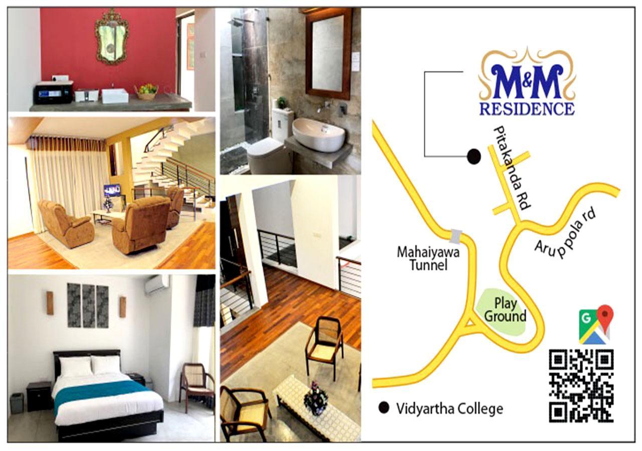 M&M Residence Kandy Esterno foto